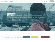 Tablet Screenshot of edbuild.org